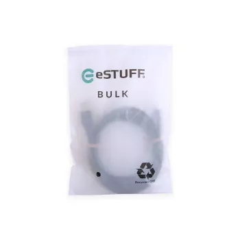 eSTUFF ES605280-BULK Καλώδιο USB USB 2.0 2 m USB-C Μαύρο