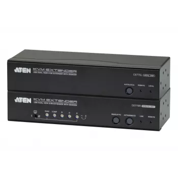 ATEN CE775 AV-Extender AV-πομπός & -δέκτης μαύρο
