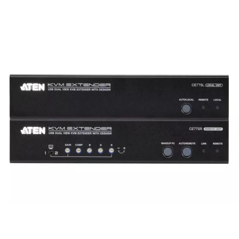 ATEN CE775 AV-Extender AV-πομπός & -δέκτης μαύρο