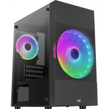 Κουτί PC Aerocool Atomic Lite Mini Tower μαύρο
