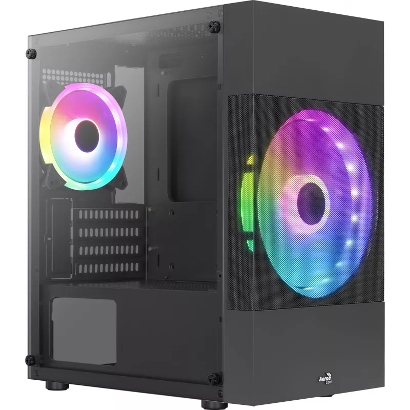 Κουτί PC Aerocool Atomic Lite Mini Tower μαύρο
