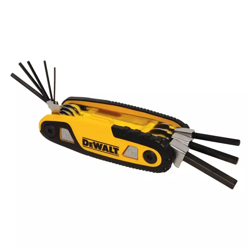 DeWalt DWHT0-70263 Σετ κλειδιών Allen τσέπης, 8 τεμ.
