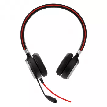 Jabra EVOLVE 40 UC Στερεοφωνικό, Ενσύρματο, Γραφείο/Callcenter, 171 g, Headset, μαύρο