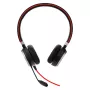 Jabra EVOLVE 40 UC Στερεοφωνικό, Ενσύρματο, Γραφείο/Callcenter, 171 g, Headset, μαύρο