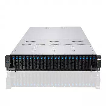 ASUS RS720-E11-RS24U Intel C741 Rack (2U) μαύρο, ασημί