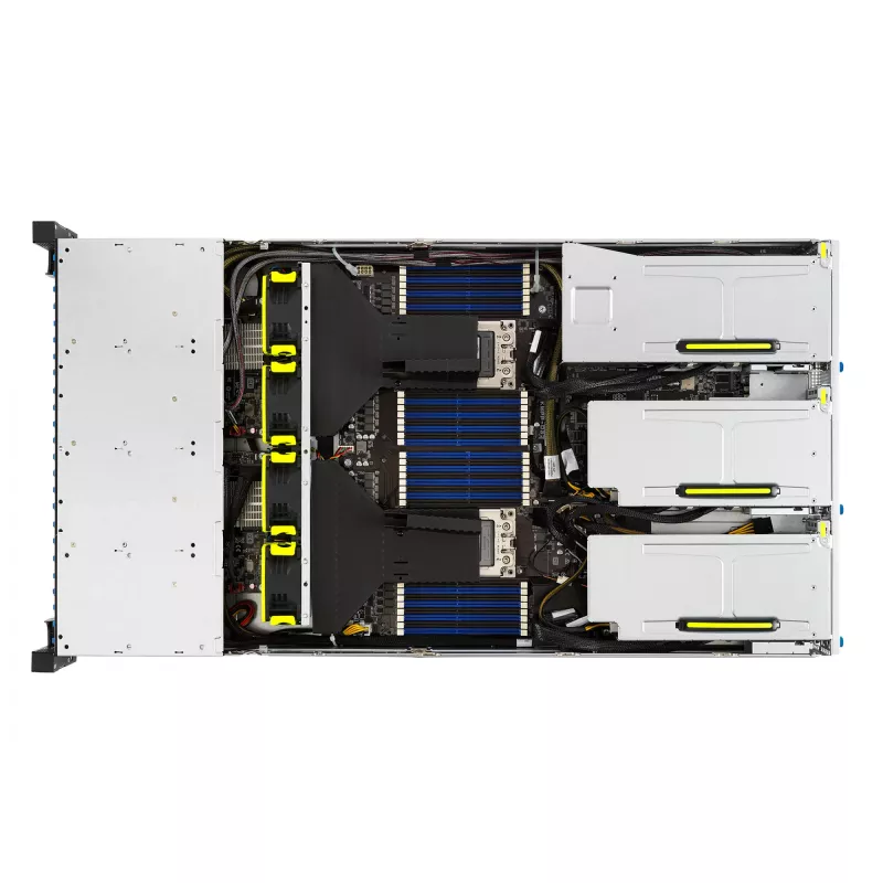 ASUS RS720-E11-RS24U Intel C741 Rack (2U) μαύρο, ασημί