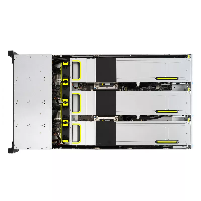ASUS RS720-E11-RS24U Intel C741 Rack (2U) μαύρο, ασημί