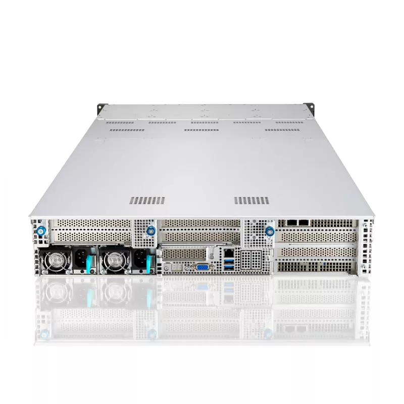 ASUS RS720-E11-RS24U Intel C741 Rack (2U) μαύρο, ασημί