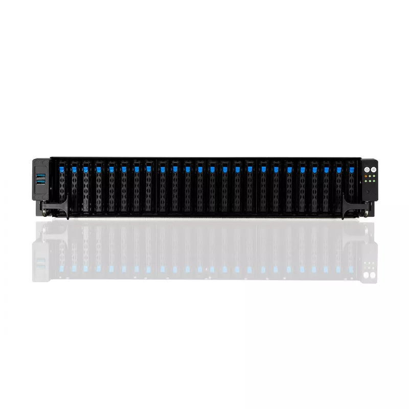 ASUS RS720-E11-RS24U Intel C741 Rack (2U) μαύρο, ασημί