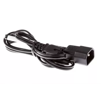 Zebra CS-CC6-IEC Καλώδιο τροφοδοσίας μαύρο 0,5 m Υποδοχή C7 Υποδοχή C14
