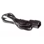 Zebra CS-CC6-IEC Καλώδιο τροφοδοσίας μαύρο 0,5 m Υποδοχή C7 Υποδοχή C14
