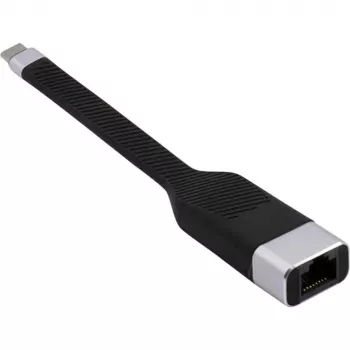 Techly ICOC USBC-RJ45 Καλώδιο δικτύου μαύρο 0,144 m
