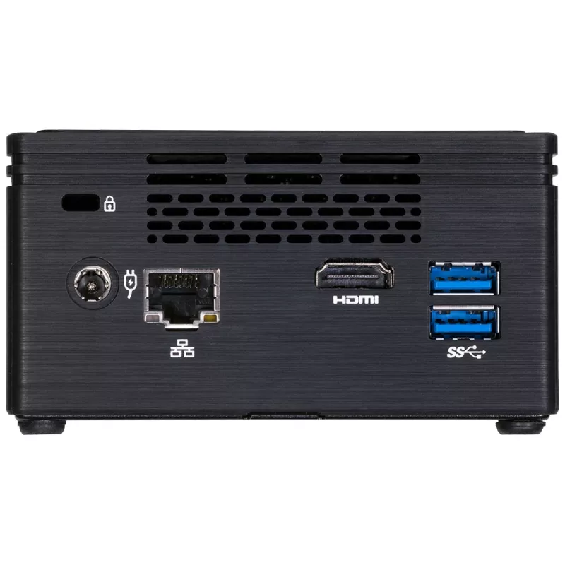 GIGABYTE GB-BPCE-3455 PC/Workstation Barebone 0,69-Liter-PC μαύρο J3455 BGA 1296 1,5 GHz