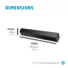 Z G3 Σύστημα συνεδριάσεων soundbar, μαύρο