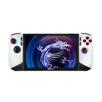 MSI Claw 8 AI+ A2VM-091 φορητός υπολογιστής παιχνιδιών 20,3 cm (8 ίντσες) 2 TB οθόνη αφής Wi-Fi μαύρο, λευκό