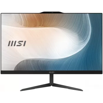 MSI Modern AM242 12M-1629XDE Intel® Core™ i3 i3-1215U 60,5 cm (23,8 ίντσες) 1920 x 1080 Pixel All-in-One PC 8 GB DDR4-SDRAM 256 GB SSD Wi-Fi 6E (802.11ax) μαύρο