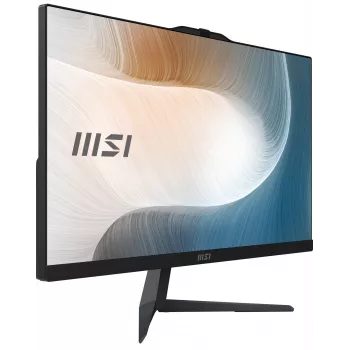 MSI Modern AM242 12M-1629XDE Intel® Core™ i3 i3-1215U 60,5 cm (23,8 ίντσες) 1920 x 1080 Pixel All-in-One PC 8 GB DDR4-SDRAM 256 GB SSD Wi-Fi 6E (802.11ax) μαύρο