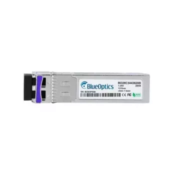 Αρθρωτό πομποδέκτη δικτύου BlueOptics 37973177-BO cSFP οπτική ίνα 1250 Mbit/s ασημί