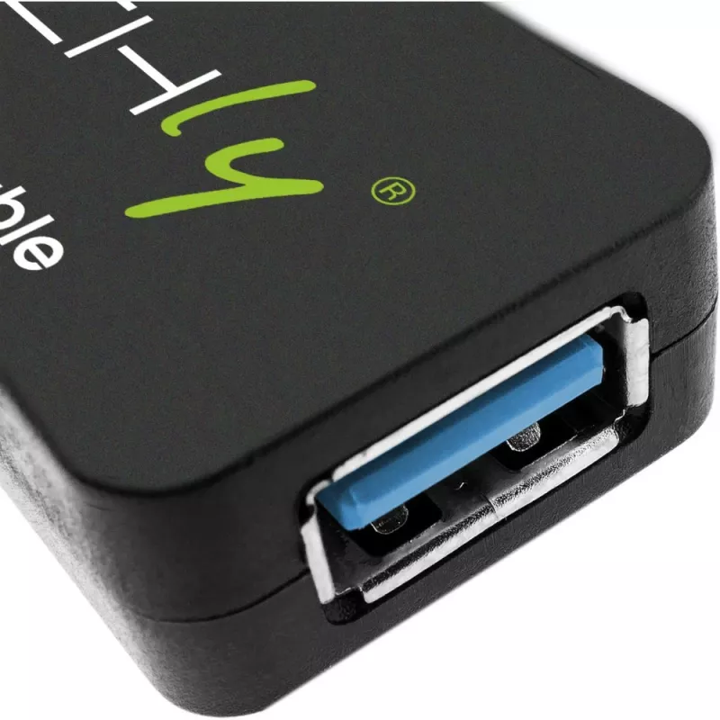 Techly ICUR30200G καλώδιο USB USB 3.2 Gen 1 (3.1 Gen 1) 20 m USB A μαύρο