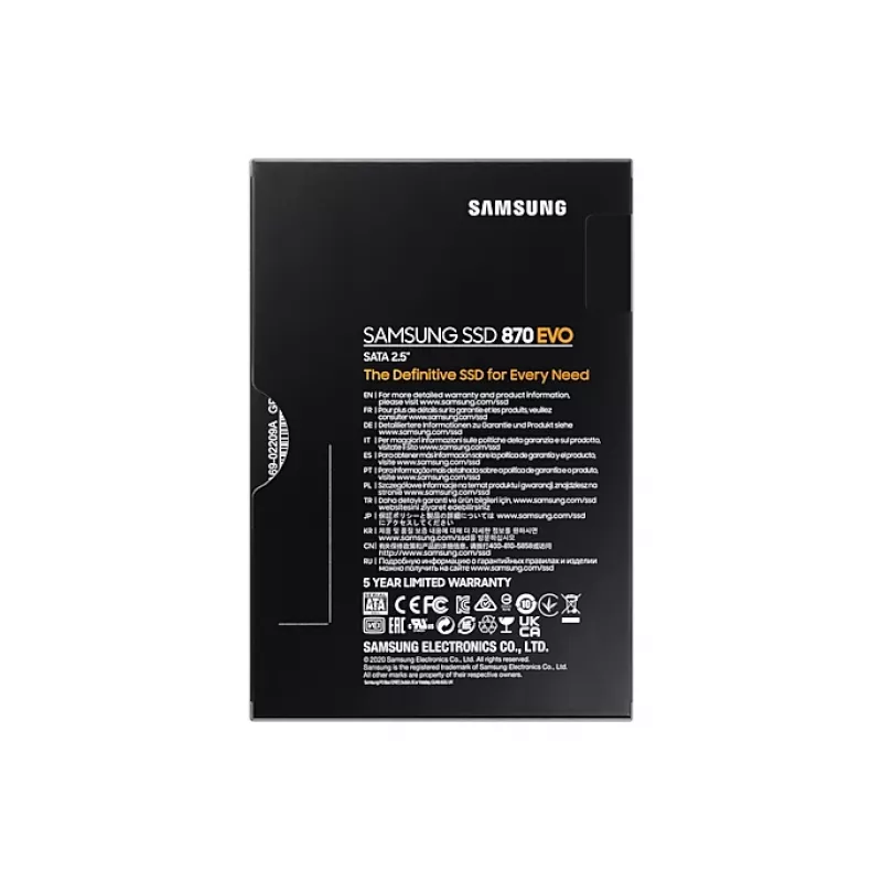 Samsung 870 EVO 1 TB 2,5 ιντσών Serial ATA III V-NAND TLC