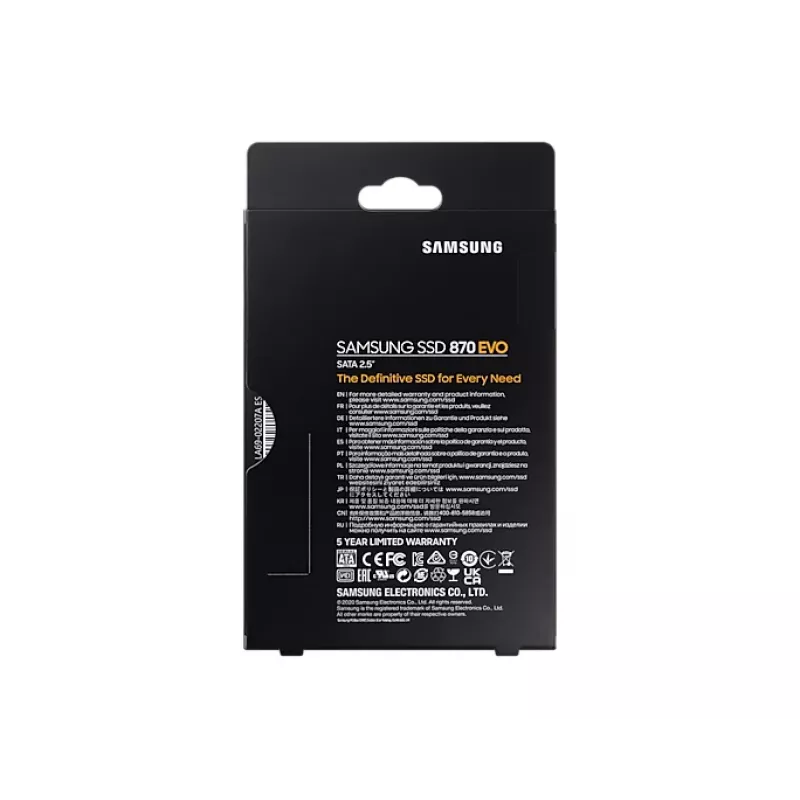 Samsung 870 EVO 1 TB 2,5 ιντσών Serial ATA III V-NAND TLC