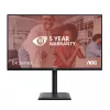 Οθόνη υπολογιστή AOC E4 Q32E4U 80 cm (31,5 inch) 2560 x 1440 Pixel Quad HD LED μαύρη