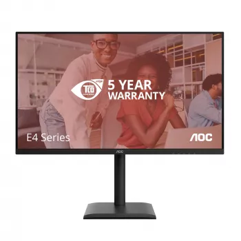 Οθόνη υπολογιστή AOC E4 Q32E4U 80 cm (31,5 inch) 2560 x 1440 Pixel Quad HD LED μαύρη