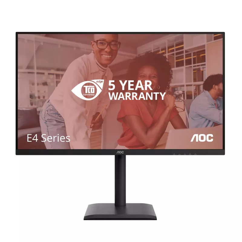 Οθόνη υπολογιστή AOC E4 Q32E4U 80 cm (31,5 inch) 2560 x 1440 Pixel Quad HD LED μαύρη