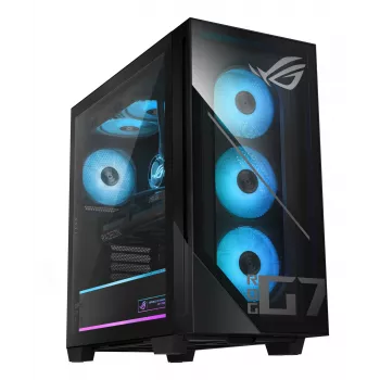 ASUS ROG G700 GM700TZ-R8700F092W AMD Ryzen™ 7 8700F 32 GB DDR5-SDRAM 2 TB SSD NVIDIA GeForce RTX 5070 Ti Windows 11 Home Tower-PC μαύρο