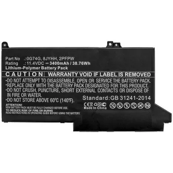 CoreParts 8JYHH-CP Μπαταρία φορητού υπολογιστή