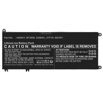Μπαταρία RAYOVAC CoreParts MBXDE-BA0274 για Dell Inspiron 13 (56,00 Wh, 15,2 V, 3685 mAh)