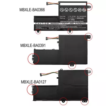 Μπαταρία ανταλλακτικού laptop CoreParts MBXLE-BA0127