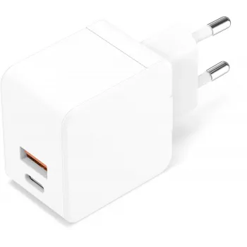 Φορητός φορτιστής CoreParts MBXUSB-AC0004 universal λευκό AC ταχείας φόρτισης εσωτερικού χώρου
