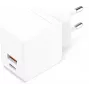 Φορητός φορτιστής CoreParts MBXUSB-AC0004 universal λευκό AC ταχείας φόρτισης εσωτερικού χώρου
