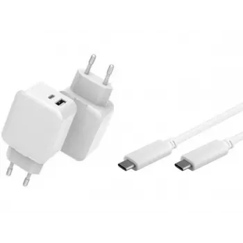 Φορτιστής CoreParts MBXUSB-AC0014 για φορητές συσκευές universal λευκό AC ταχείας φόρτισης εσωτερικού χώρου