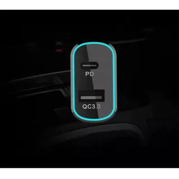 Φορτιστής αυτοκινήτου USB-C CoreParts MBXUSBC-DC0006 για φορητό υπολογιστή, φορητές συσκευές και tablet