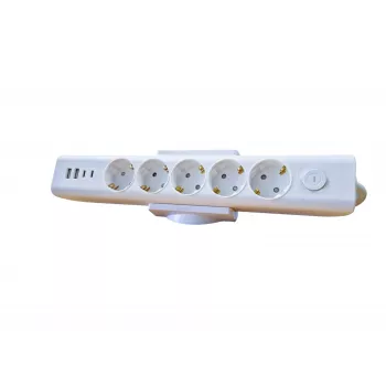 Σφιγκτήρας γραφείου MicroConnect MC-DESKMOUNTW για πολύπριζα