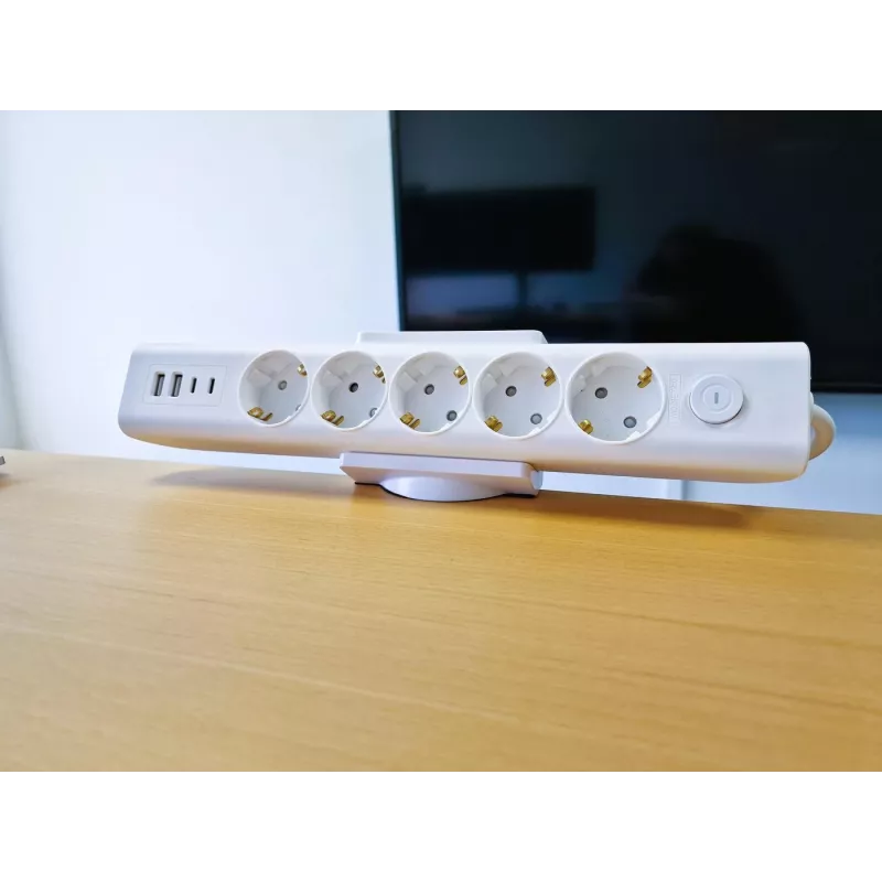 Σφιγκτήρας γραφείου MicroConnect MC-DESKMOUNTW για πολύπριζα