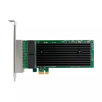 Κάρτα δικτύου PCIe x1 MicroConnect MC-PCIEX1-82575-Q με ελεγκτή Intel 82575