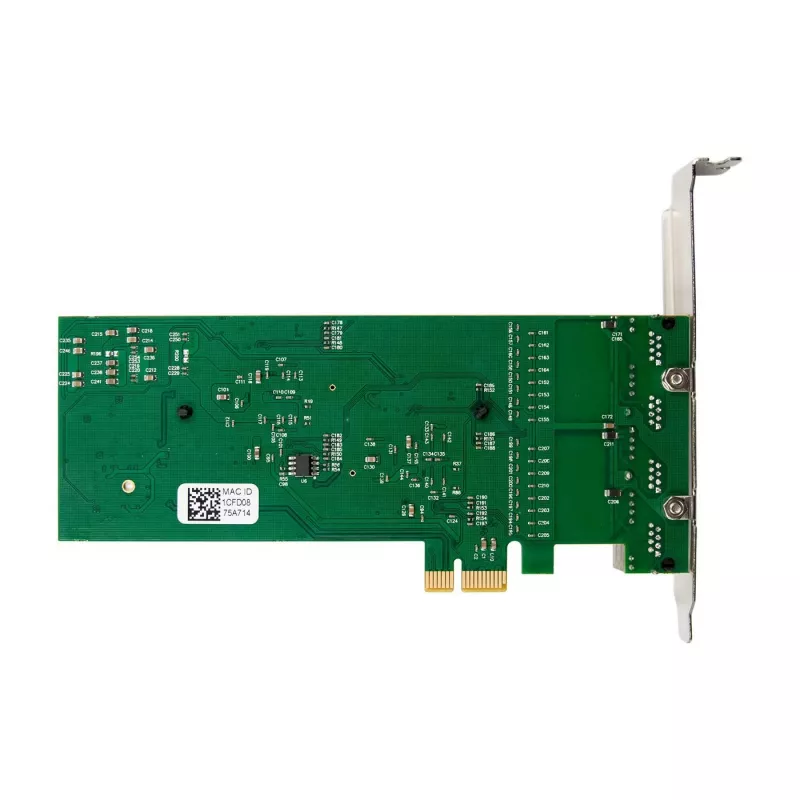 Κάρτα δικτύου PCIe x1 MicroConnect MC-PCIEX1-82575-Q με ελεγκτή Intel 82575
