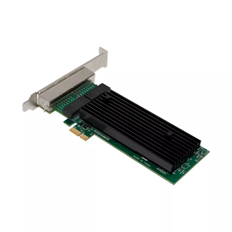 Κάρτα δικτύου PCIe x1 MicroConnect MC-PCIEX1-82575-Q με ελεγκτή Intel 82575