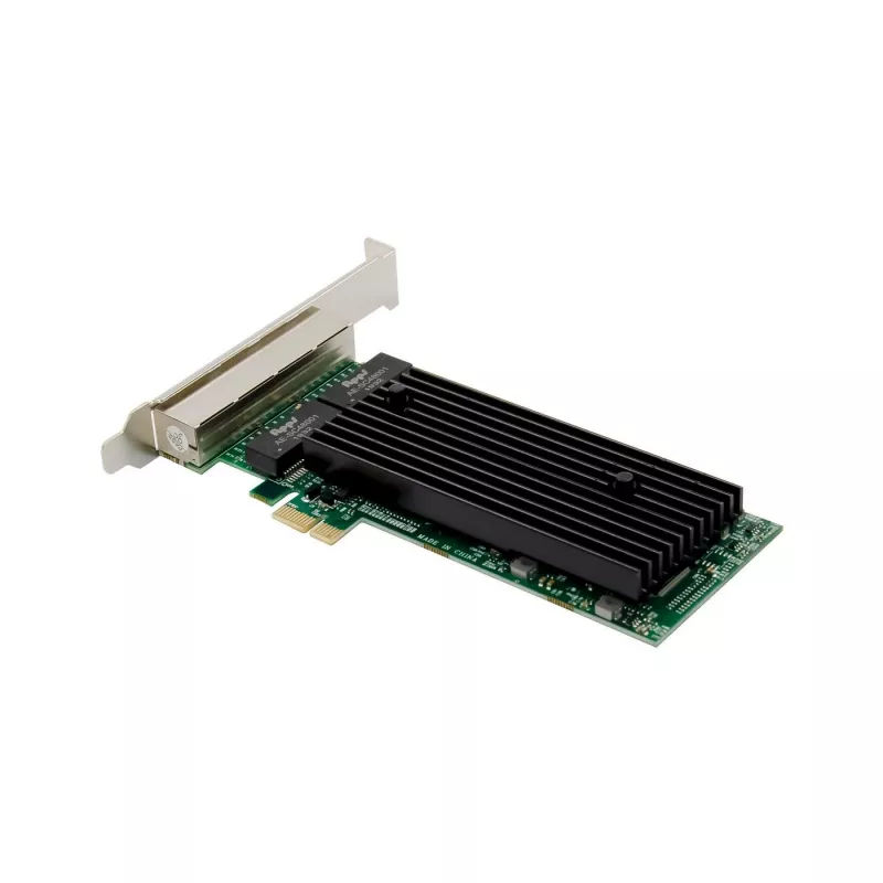 Κάρτα δικτύου τεσσάρων θυρών Gigabit MicroConnect MC-PCIEX1-82576-Q, PCIe x1, Intel 82576