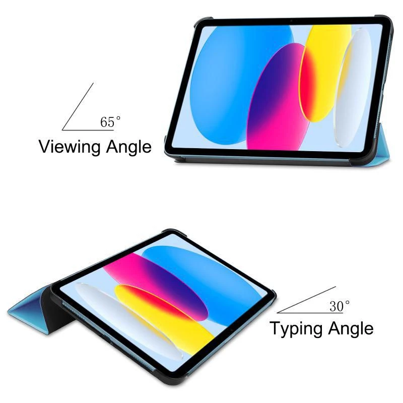 CoreParts TABX-IP10-COVER5 Θήκη tablet 27,7 cm (10,9 ίντσες) Flip-Case Μπλε