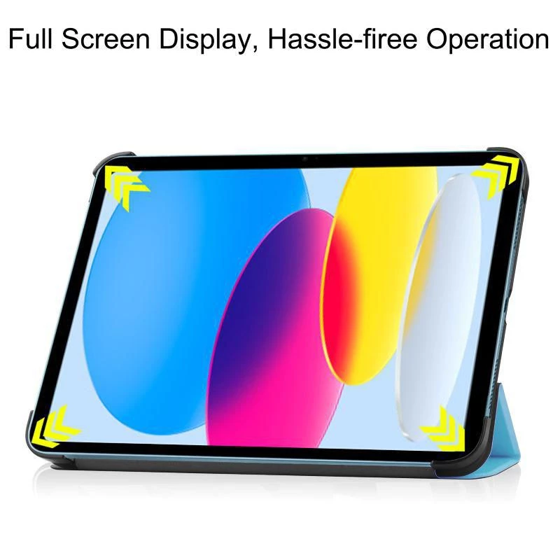 CoreParts TABX-IP10-COVER5 Θήκη tablet 27,7 cm (10,9 ίντσες) Flip-Case Μπλε