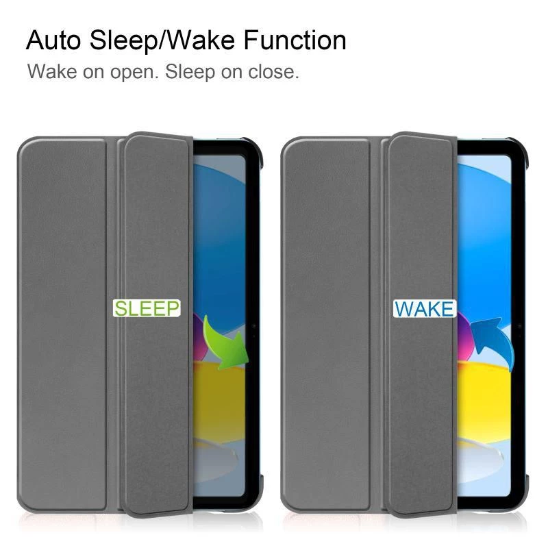 CoreParts TABX-IP10-COVER7 Θήκη tablet 27,7 cm (10,9 ίντσες) Flip-Case Γκρι