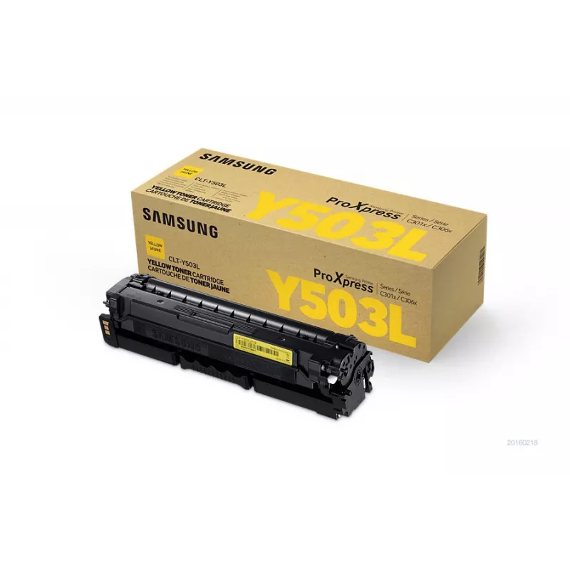 Samsung CLT-Y503L Μελανοδοχείο τόνερ 1 τεμ. Γνήσιο κίτρινο