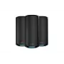 NETGEAR Orbi 970 Series Quad-Band WiFi 7, 3-Pack Quad-band (2.4 GHz / 5 GHz-1 / 5 GHz-2 / 6 GHz) Wi-Fi 6 (802.11ax) μαύρο Εσωτερικό