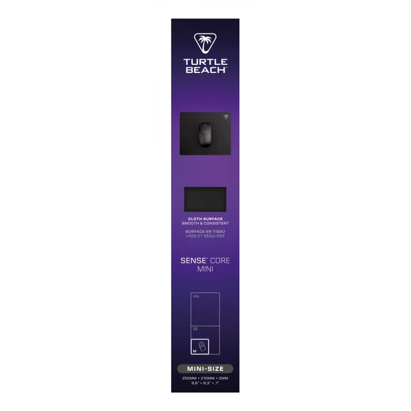 Turtle Beach Sense Core Mini Gaming-Μαξιλάρι ποντικιού μαύρο