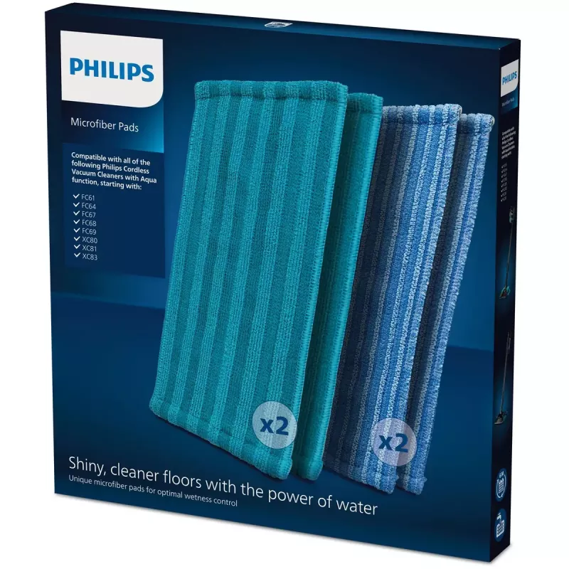 Philips Rechargeable Stick Αξεσουάρ XV1700/01 Μαξιλαράκια μικροϊνών