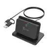 j5create JUR261 USB™ Smart Card / CAC Reader Βάση, USB Type-A/USB Type-C, Μαύρο, 95 g